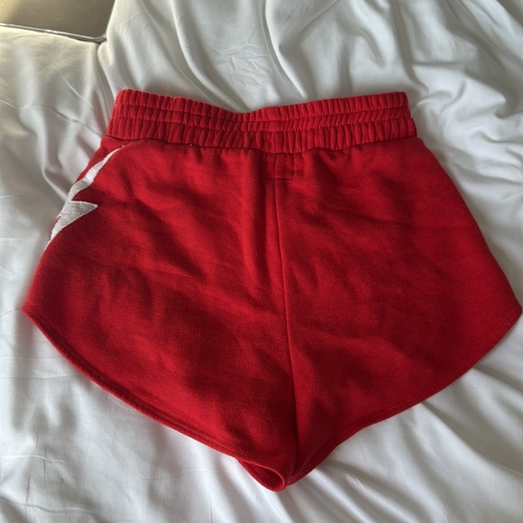 Red aviator nation bolt shorts - Picture 3 of 3